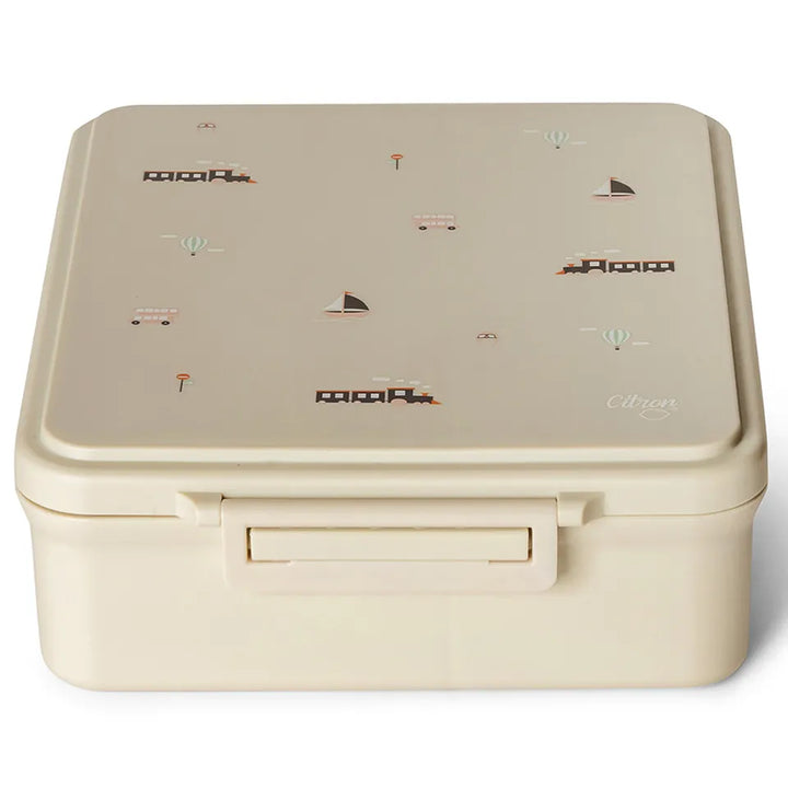 Citron Grand Lunchbox with Food Jar Vehicles