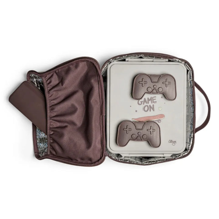 Citron Insulated Square Lunch Bag Cool Kid
