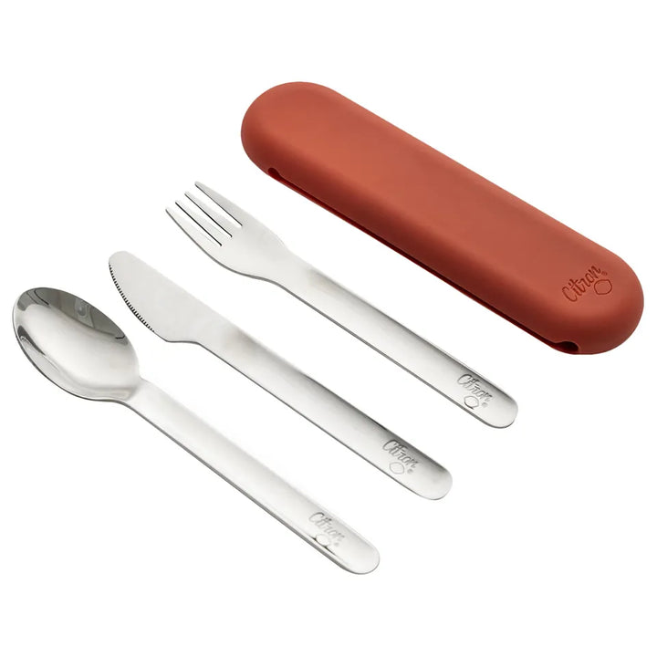 Citron Stainless Steel Cutlery Set Brick