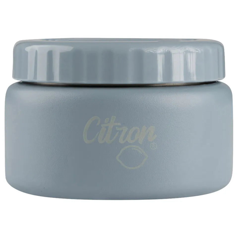 Citron Stainless Steel Food Jar 250ml (Dusty Blue)