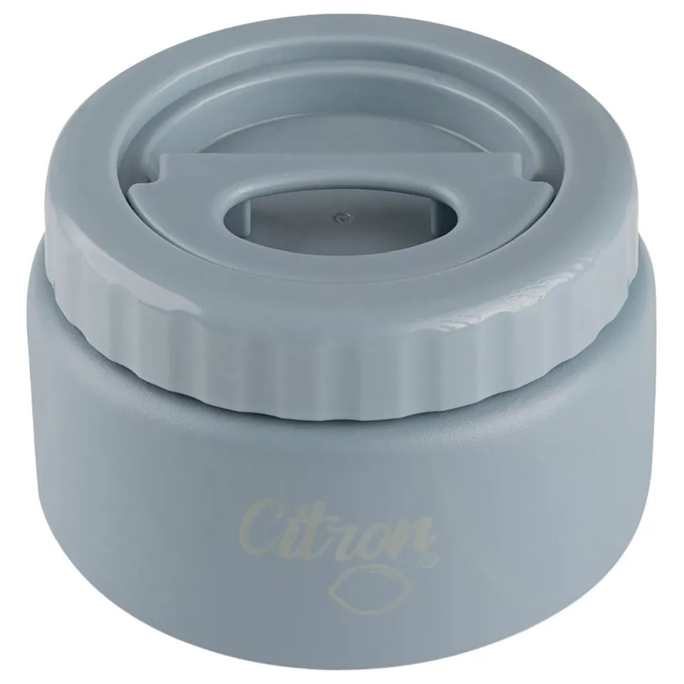Citron Stainless Steel Food Jar 250ml (Dusty Blue)