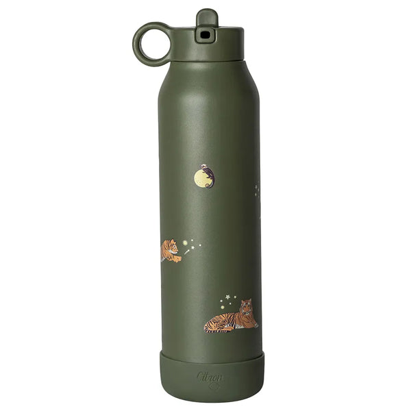 Citron Stainless Steel Water Bottle 500ml Tiger