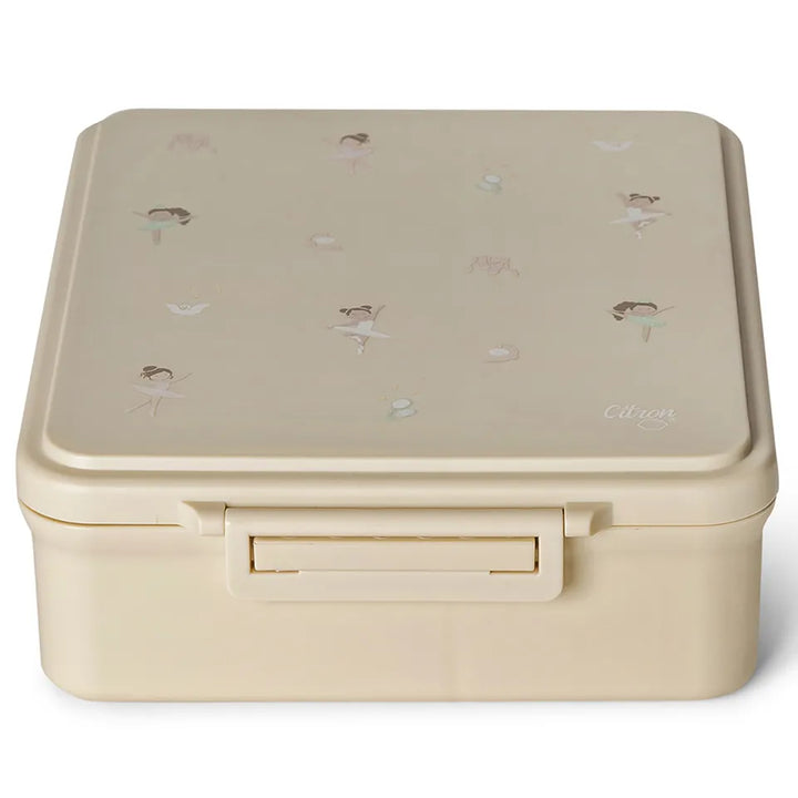 Citron Grand Lunchbox with Food Jar Ballerina
