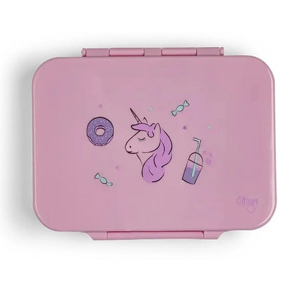 Citron Tritan Lunchbox Stormy Unicorn