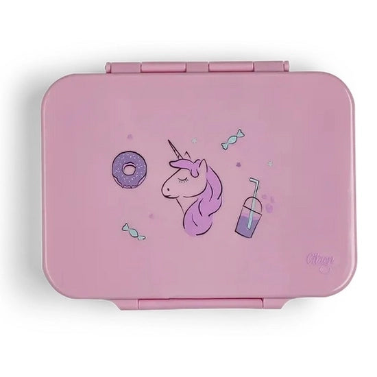 Citron Tritan Lunchbox Stormy Unicorn