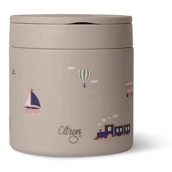 Citron Stainless Steel Food Jar Vehicles 350ml