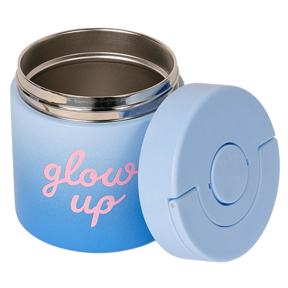 Citron 350ml Classic Thermal Food Jar (Blue Glowup)