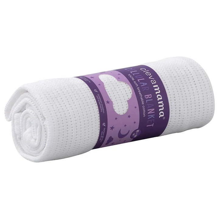 Clevamama Cellular Blanket 80 x 100 cm (White)