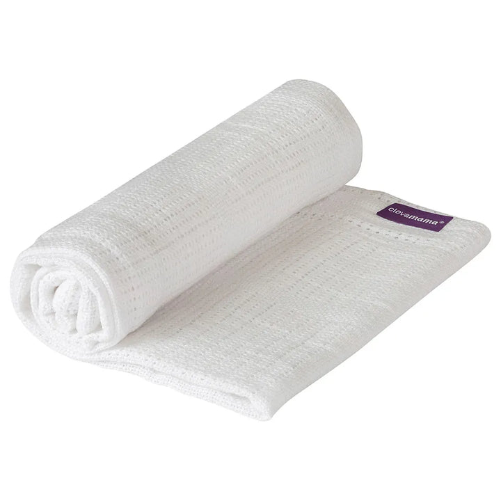 Clevamama Cellular Blanket 80 x 100 cm (White)