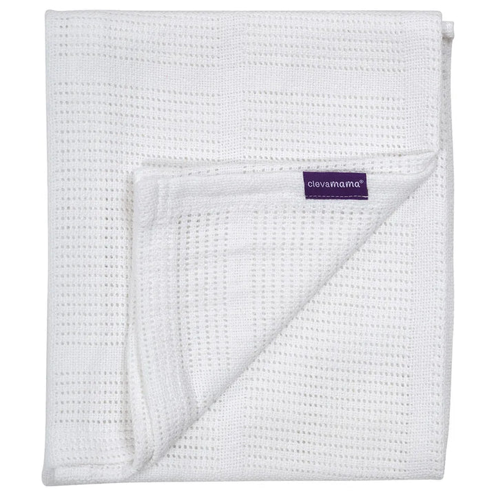 Clevamama Cellular Blanket 80 x 100 cm (White)