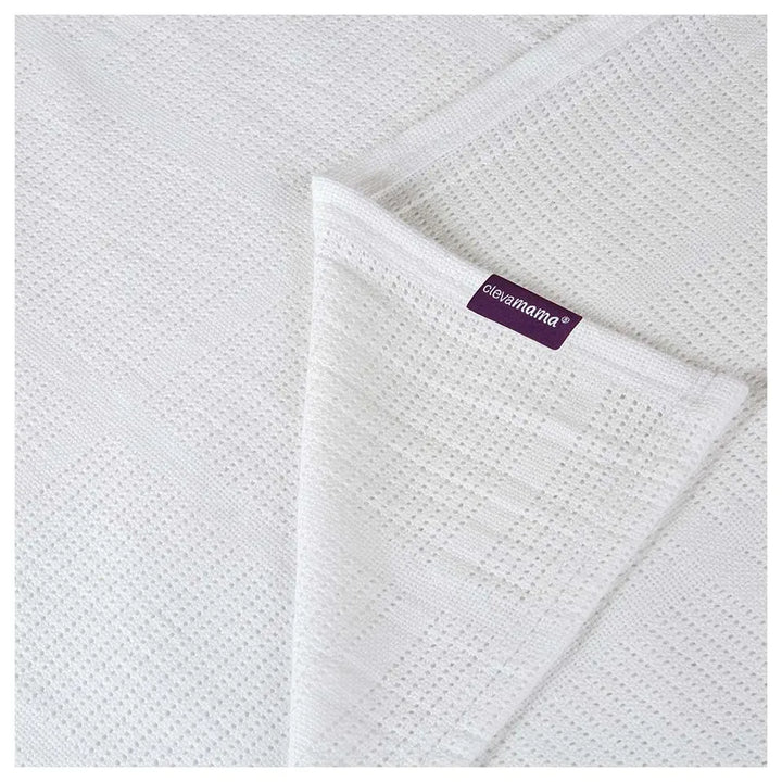 Clevamama Cellular Blanket 80 x 100 cm (White)