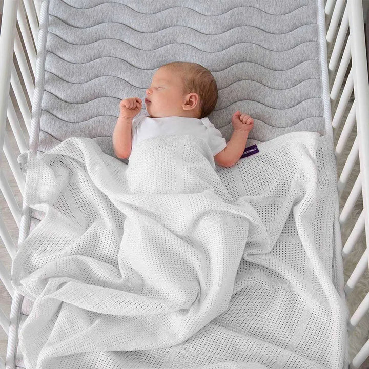 Clevamama Cellular Blanket 80 x 100 cm (White)