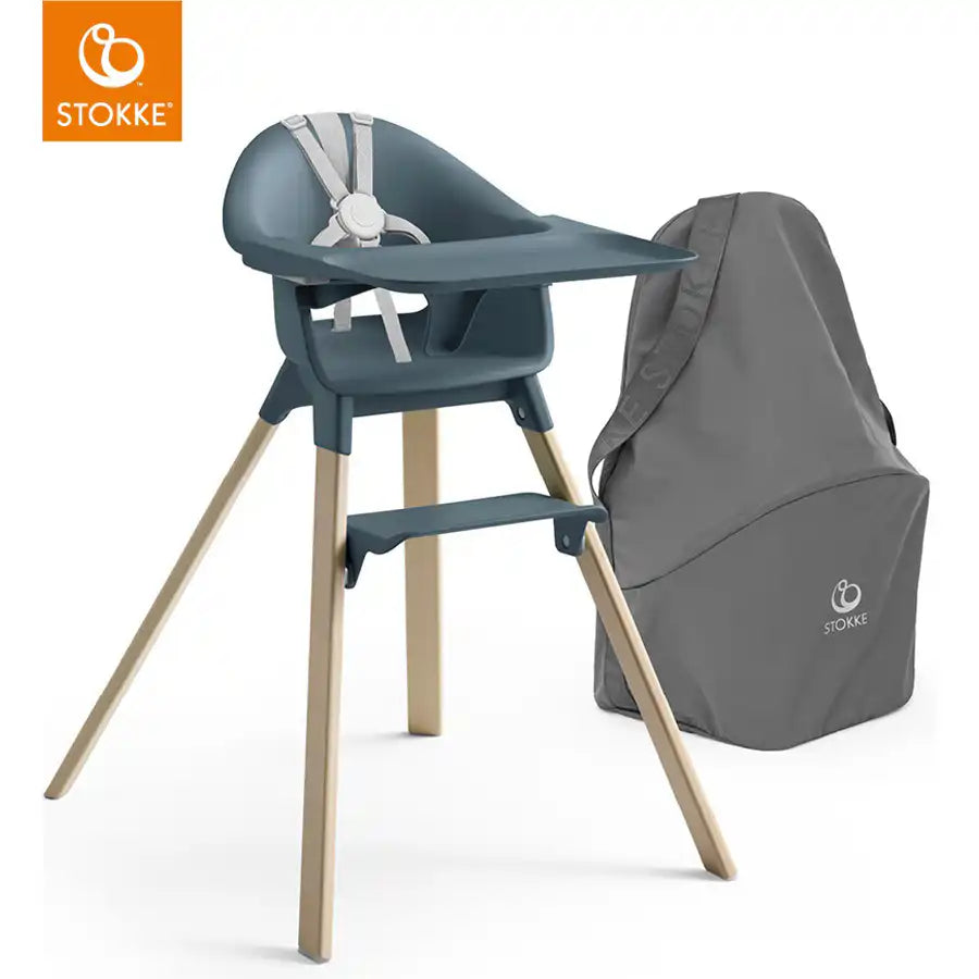 كرسي مرتفع Stokke Clikk (أزرق مضيق بحري) كرسي مرتفع Stokke Clikk (أزرق مضيق بحري)