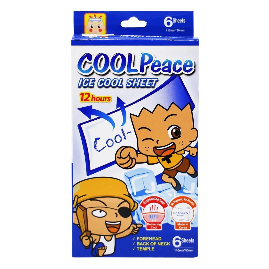 Cool Peace Ice Cool Fever Sheets (6's)