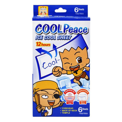 Cool Peace Ice Cool Fever Sheets (6's)
