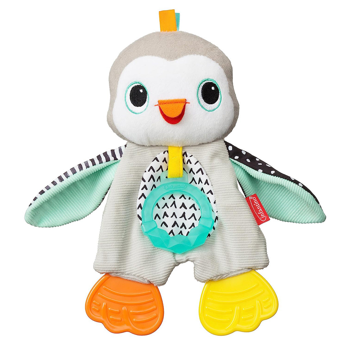 Infantino - Cuddly Teether - Penguin
