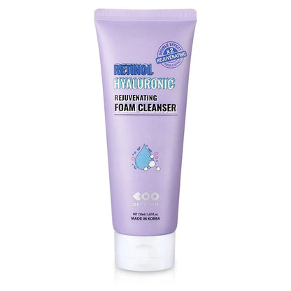 Dearboo Rejuvenating Retinol & Hyaluronic Night Foam Cleanser (150 ml)