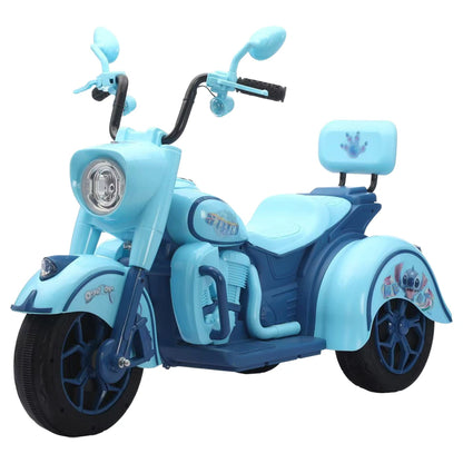 Mesuca Disney Stitch Kids Electric Motor Cycle Ride On 12V7A Battery