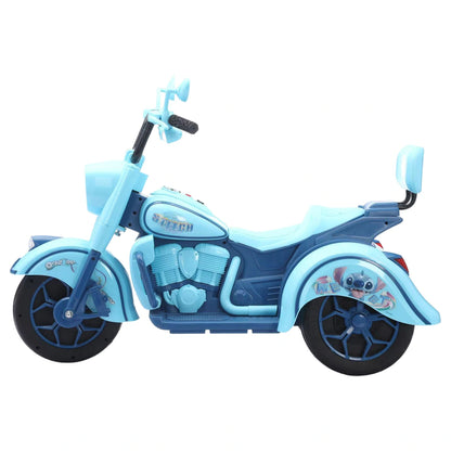 Mesuca Disney Stitch Kids Electric Motor Cycle Ride On 12V7A Battery