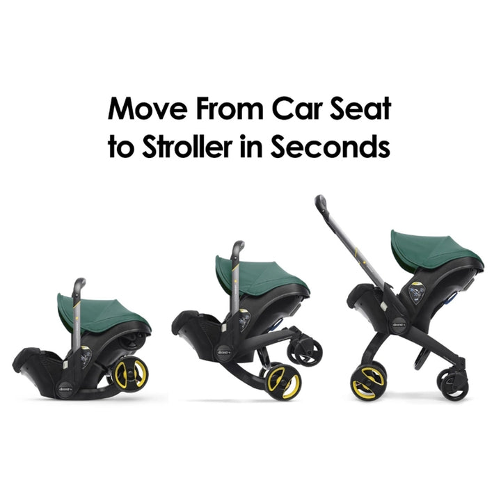 Doona+ Infant Car Seat & Stroller (Racing Green)
