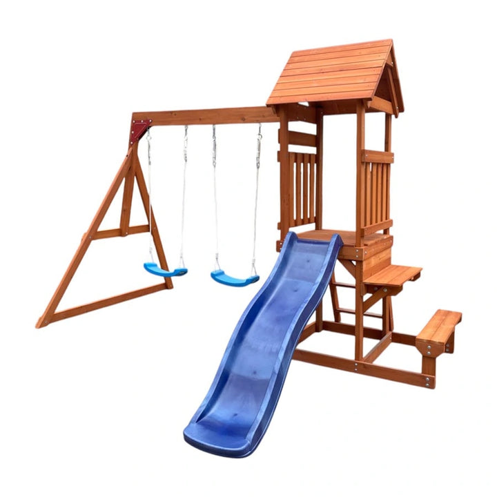 Dynamic Sports Arabian Hyrax Wooden Swing Set