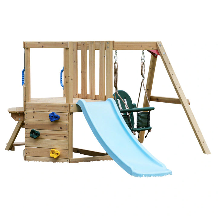 Dynamic Sports Arabian Fox Wooden Swing Set
