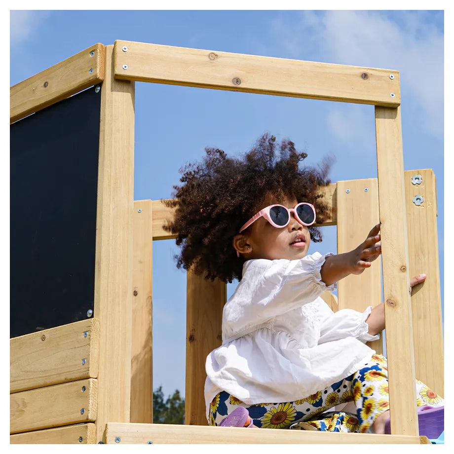 Dynamic Sports Arabian Fox Wooden Swing Set