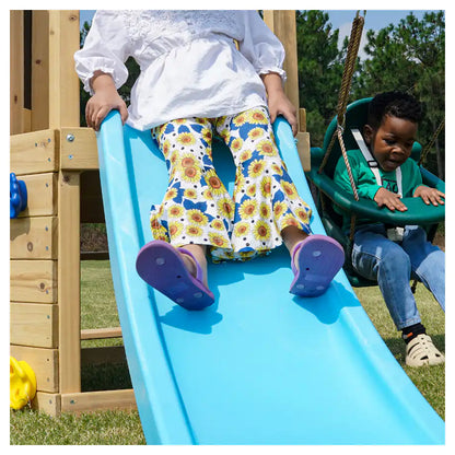Dynamic Sports Arabian Fox Wooden Swing Set