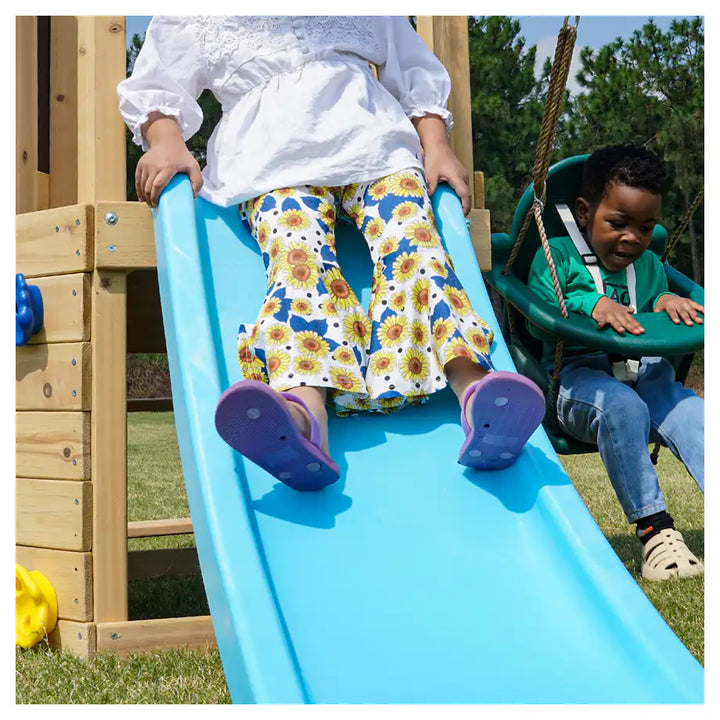 Dynamic Sports Arabian Fox Wooden Swing Set