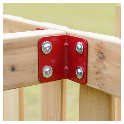 Dynamic Sports Arabian Fox Wooden Swing Set