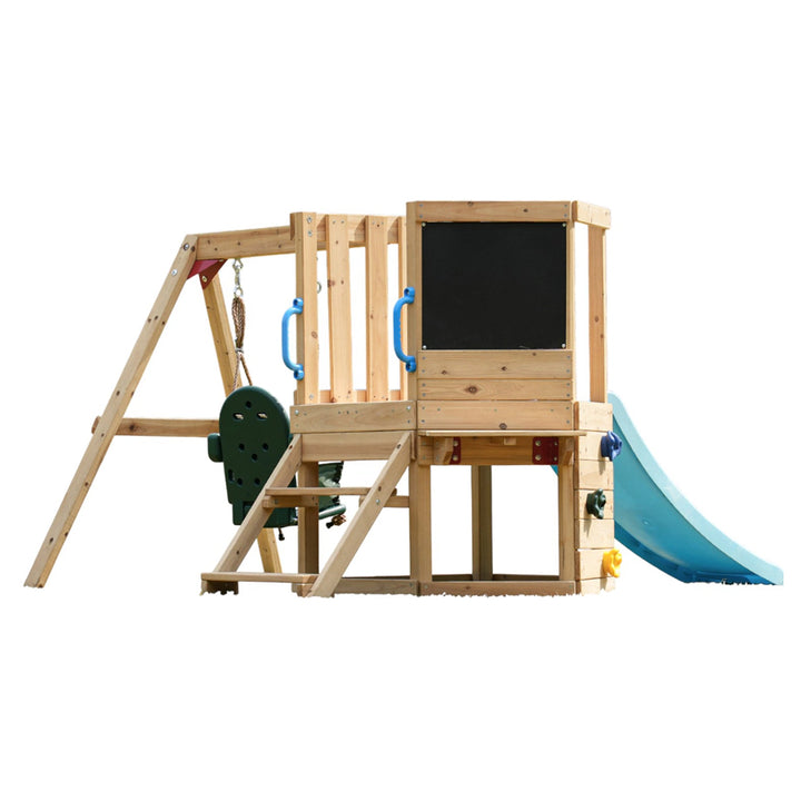 Dynamic Sports Arabian Fox Wooden Swing Set