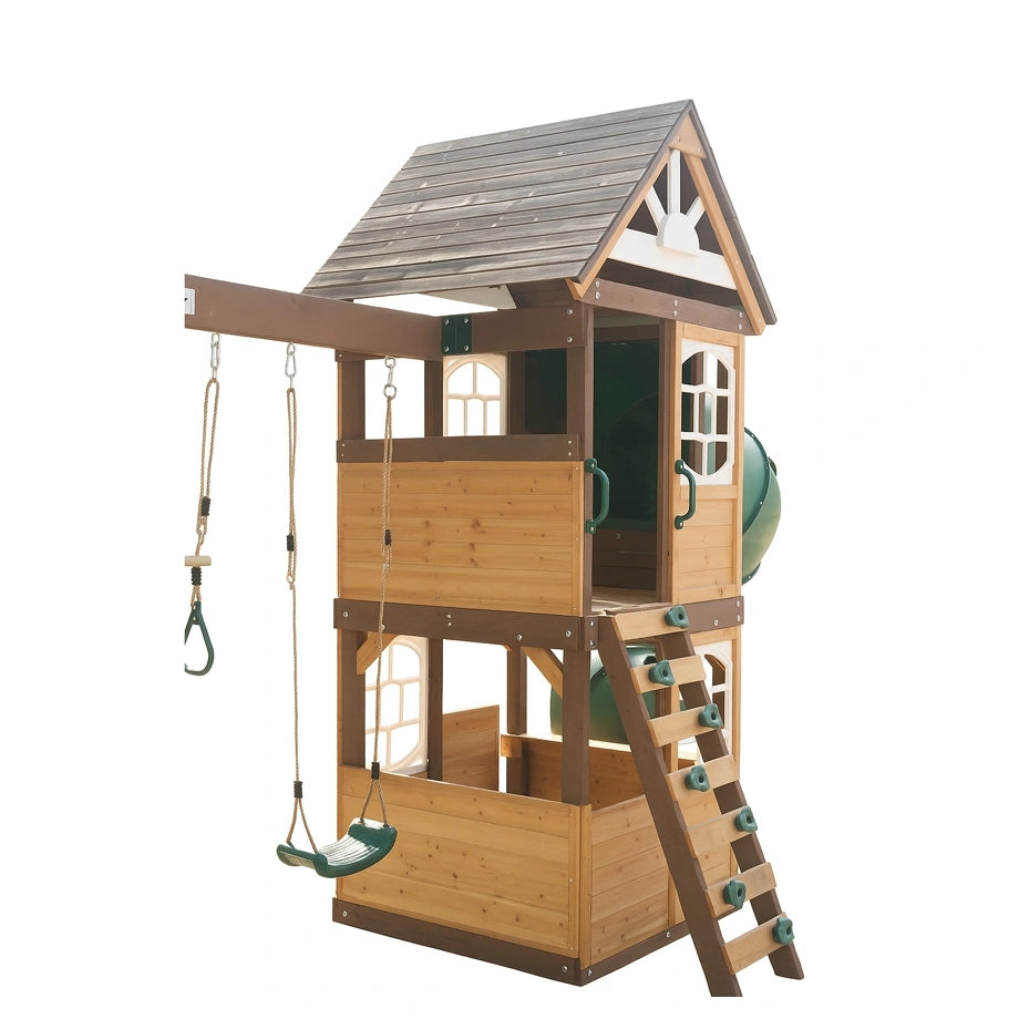 Dynamic Sports Arabian Viper Wooden Swing Set
