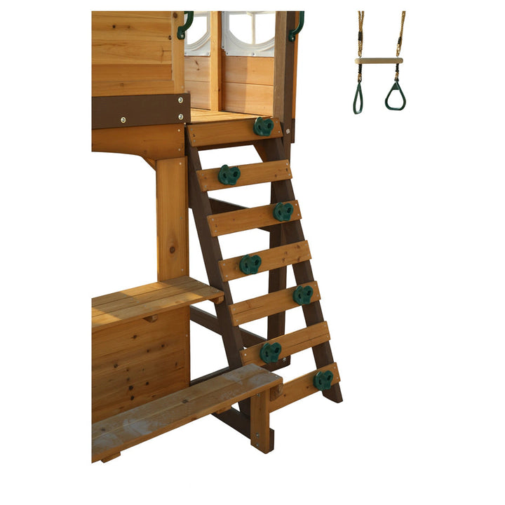 Dynamic Sports Arabian Falcon Wooden Swing Set