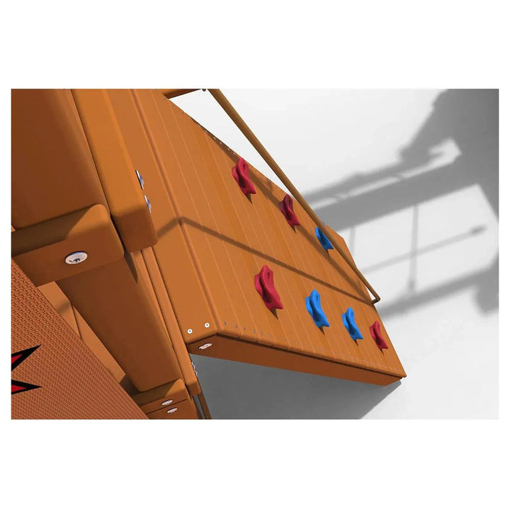 Dynamic Sports Arabian Oryx Extreme Wooden Swing Set Outdoor Playset for Kids