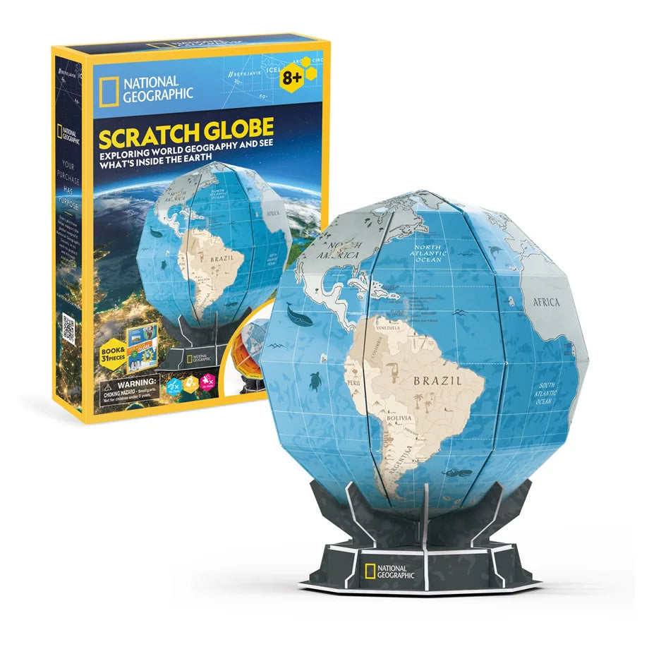 National Geographic Scratch Globe