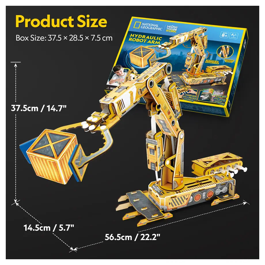 National Geographic Hydraulic Robot Arm
