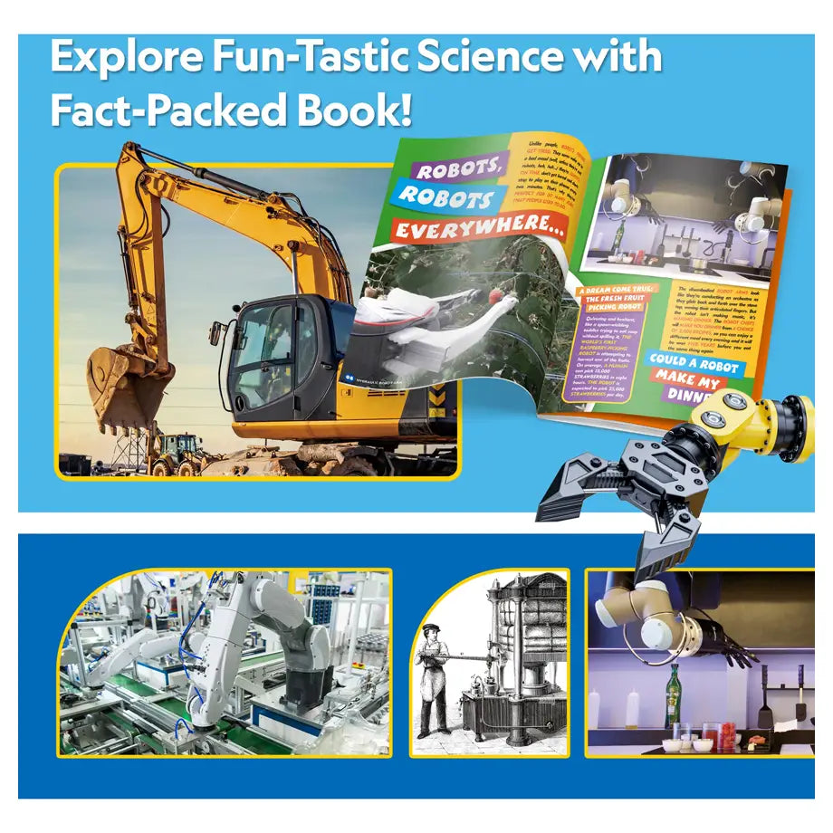 National Geographic Hydraulic Robot Arm