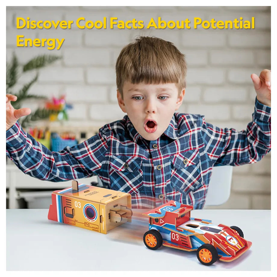 National Geographic 2 in 1 Blast-Off Rocket & Racing Car