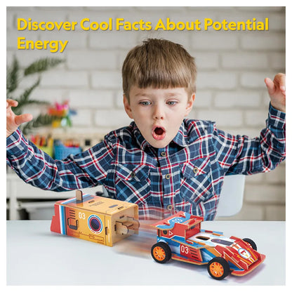 National Geographic 2 in 1 Blast-Off Rocket & Racing Car