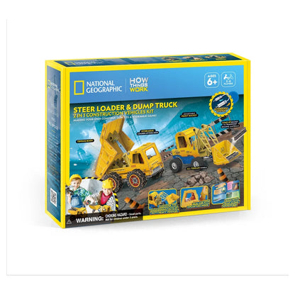 National Geographic Steer Loader and Dump Truck