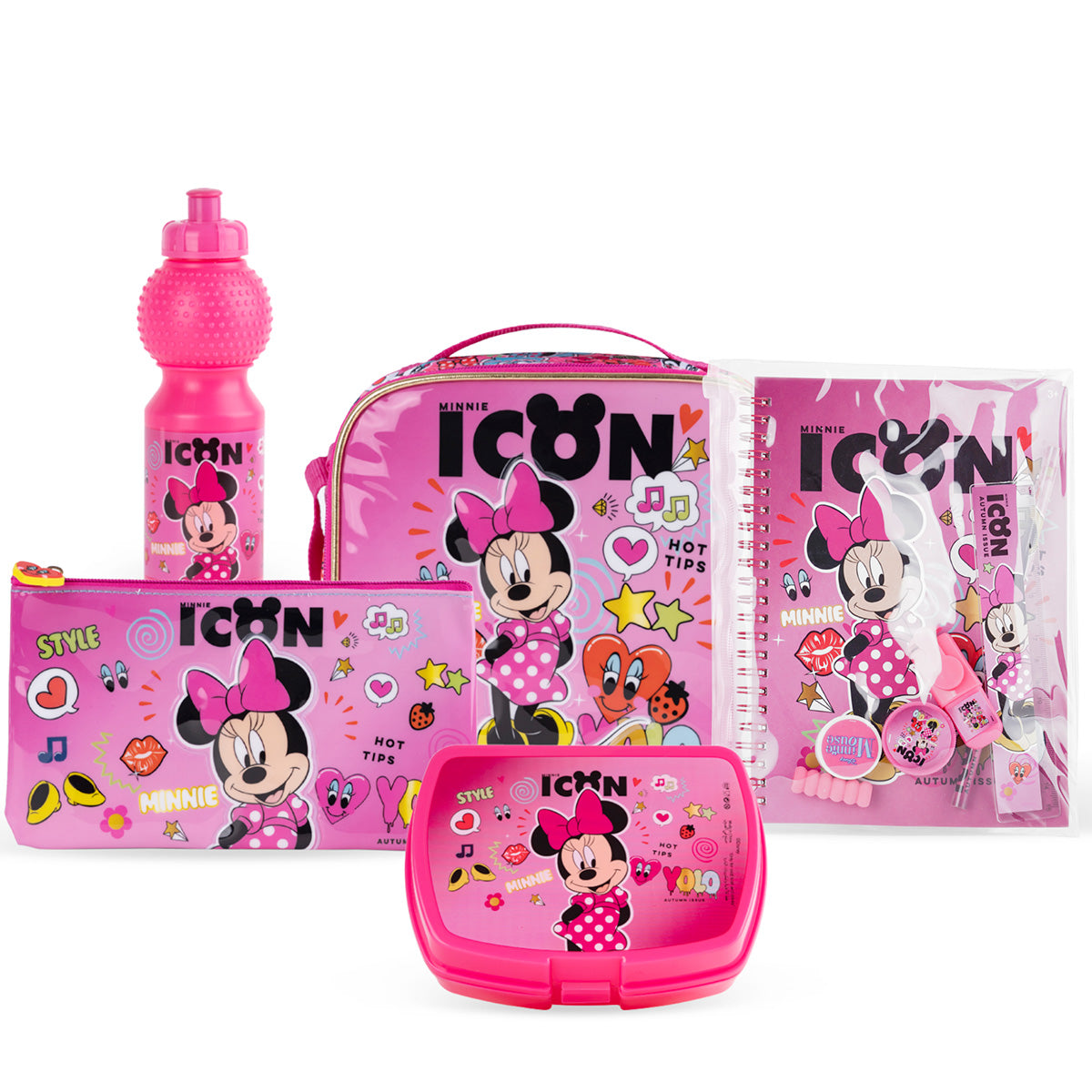 Disney Minnie Mouse Minnie Icon Issue 6in1 Box Set 18"