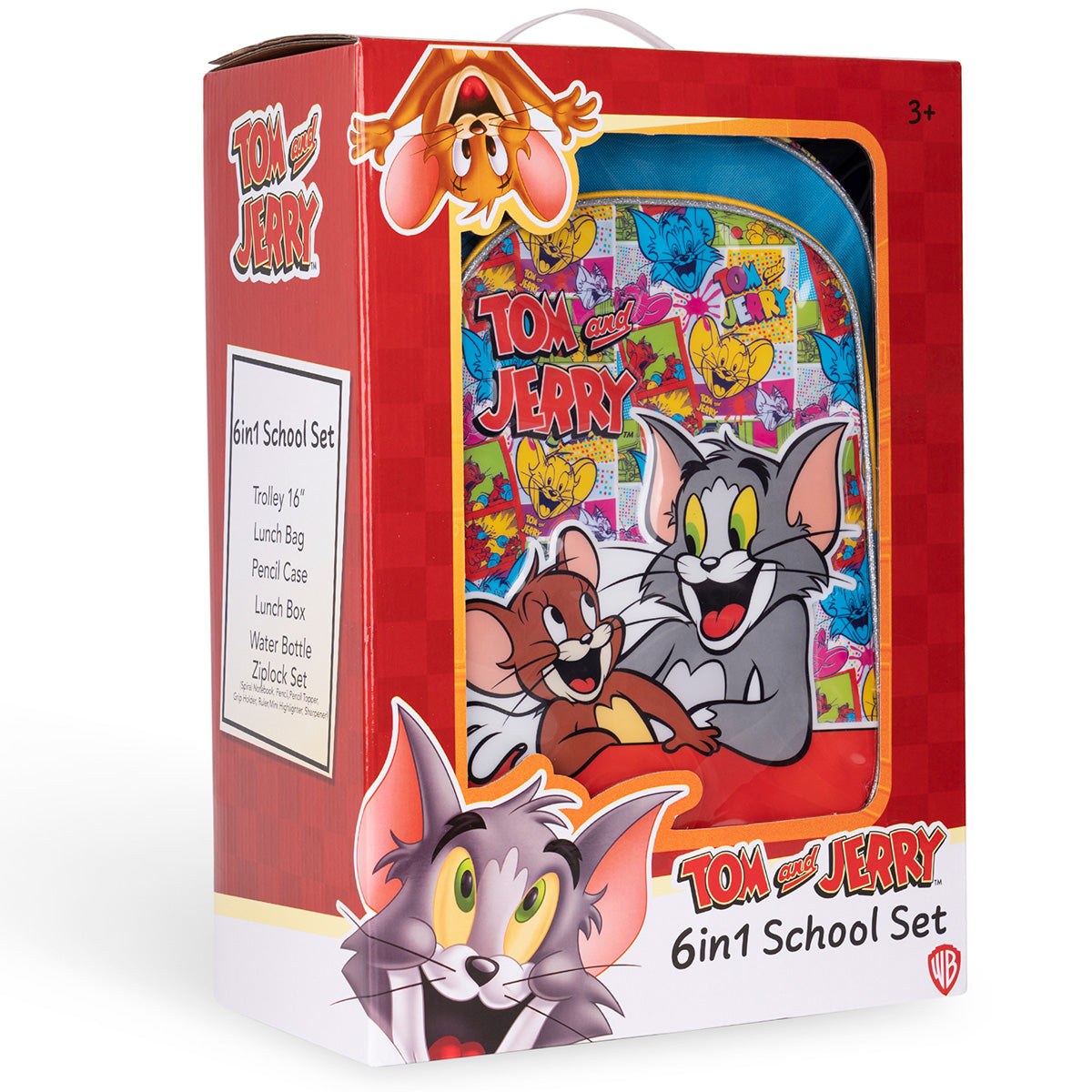 Warner Bros' Tom and Jerry Pop Art 6in1 Box Set 16"