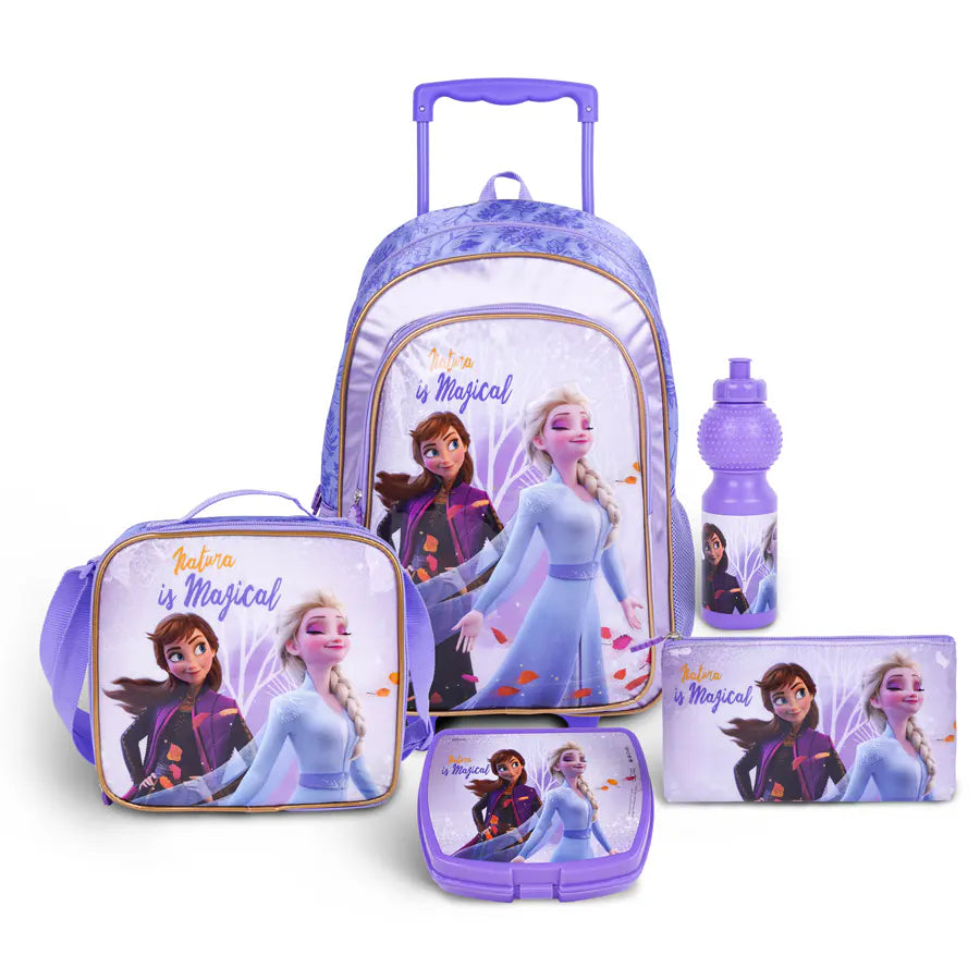 Disney Frozen Nature Is Magical 5in1 Trolley Box Set 18"