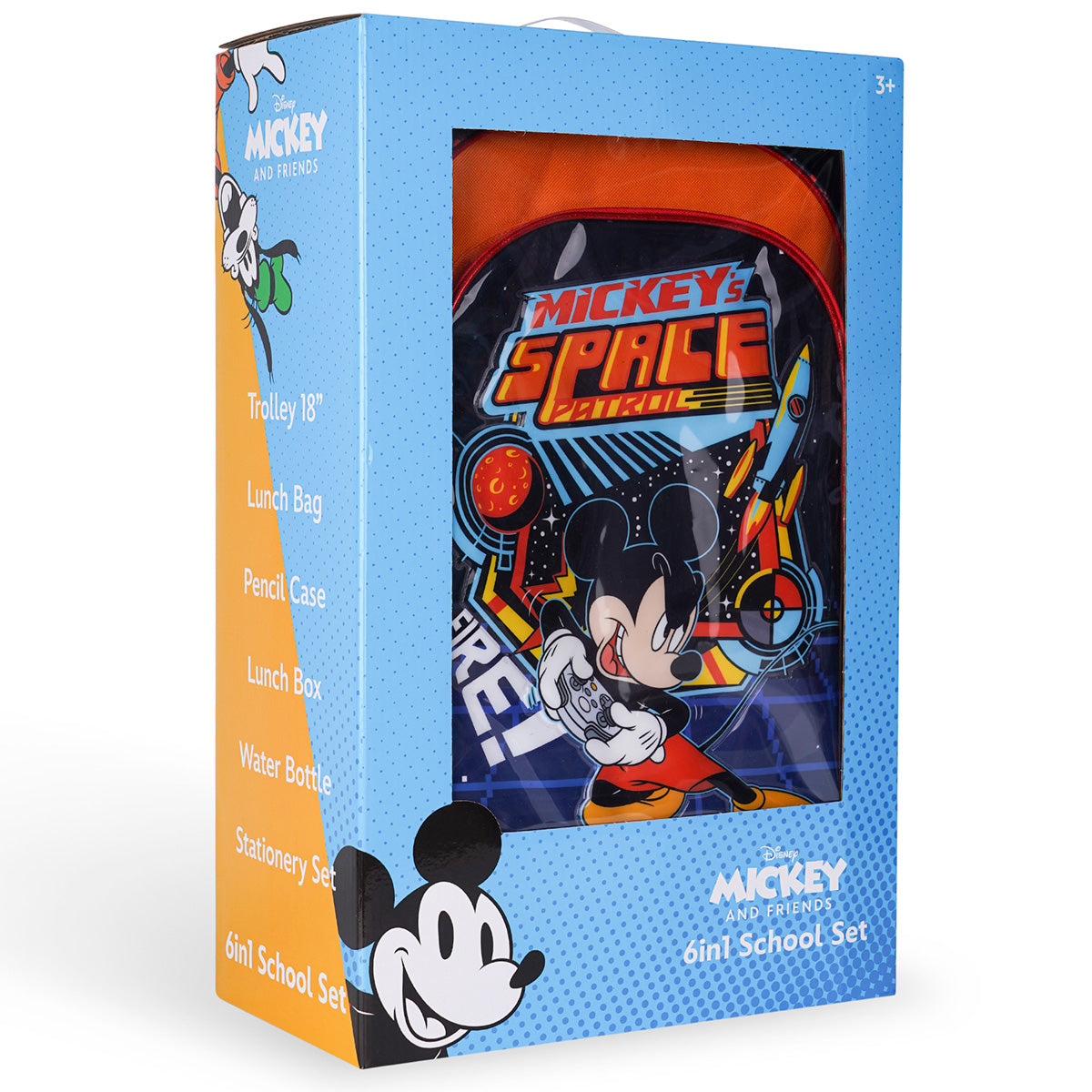 Disney Mickey Mouse Space Patrol 6in1 Box Set 18"