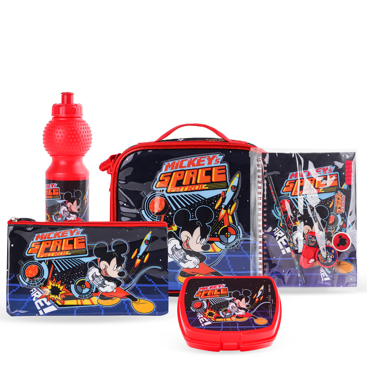 Disney Mickey Mouse Space Patrol 6in1 Box Set 18"