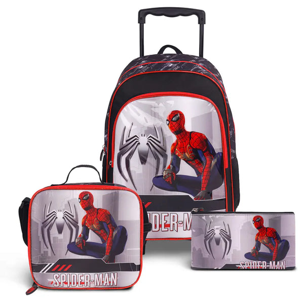 Marvel Spider Man Action On The Way 3n1 Trolley Box Set 18"
