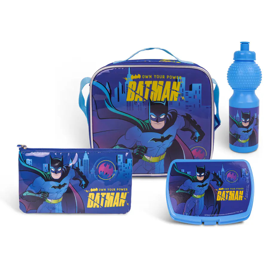Warner Bros Batman Own Your Power 5 in1 Trolley Box Set 18"