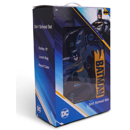Warner Bros Batman Mission Critical 3 in1 Trolley Box Set 18"