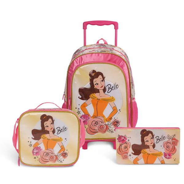 Disney Princess Belle And Roses 3 in1 Trolley Box Set 18"