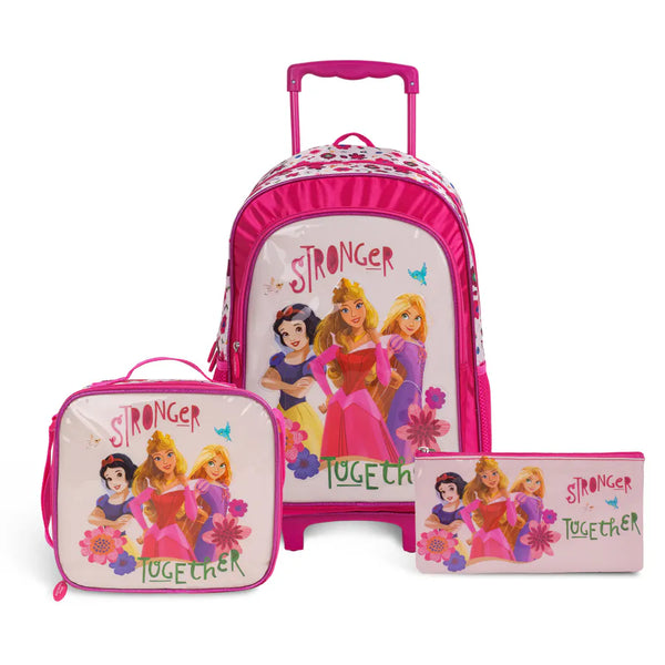 Disney Princess Stronger Together 3 in1 Trolley Box Set 18"